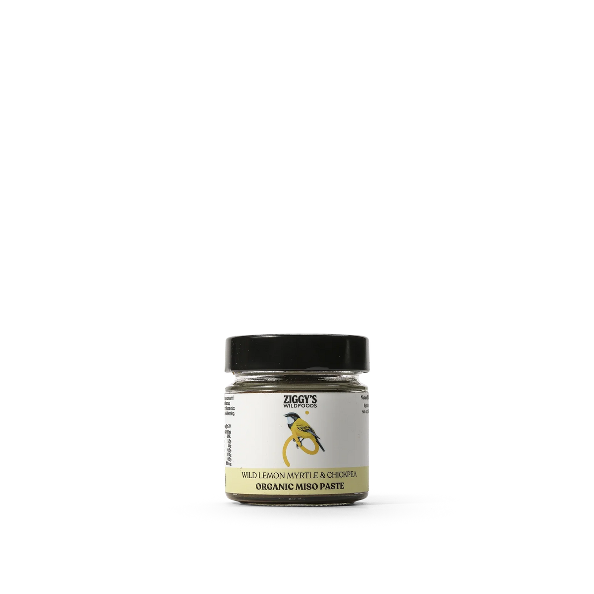 Ziggy's Wildfoods Wild Lemon Myrtle & Chickpea Organic Miso – front