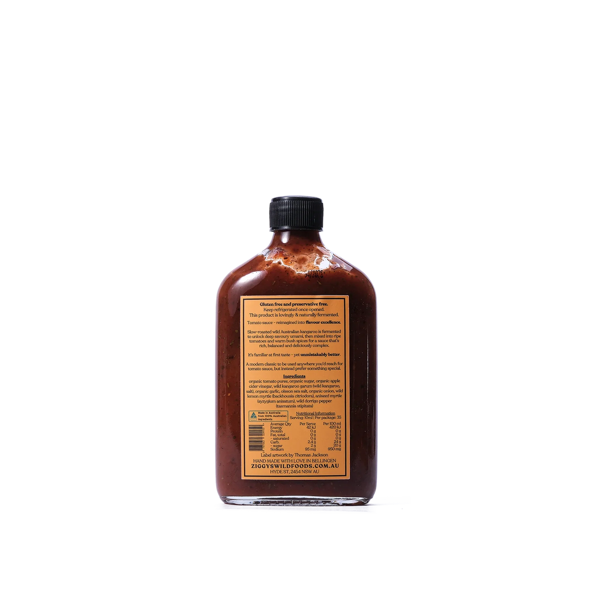 Ziggy's Wildfoods Kangaroo Ketchup