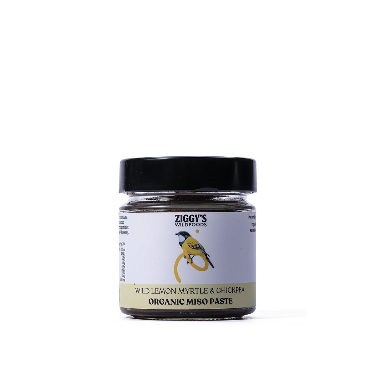 Ziggy's Wildfoods Wild Lemon Myrtle & Chickpea Organic Miso