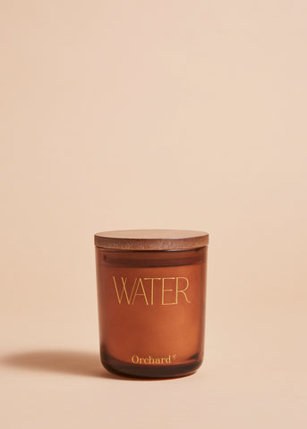 large essential oils candle - water