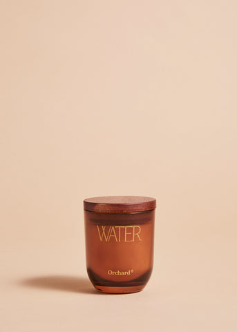 small essential oil candle - water